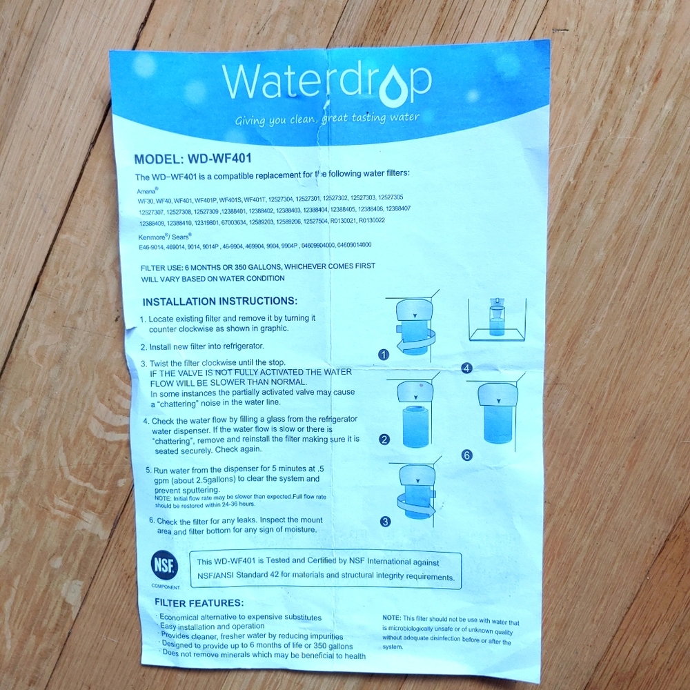 Refrigerator Filter Refrigerator Essential - Picture 5 of 11